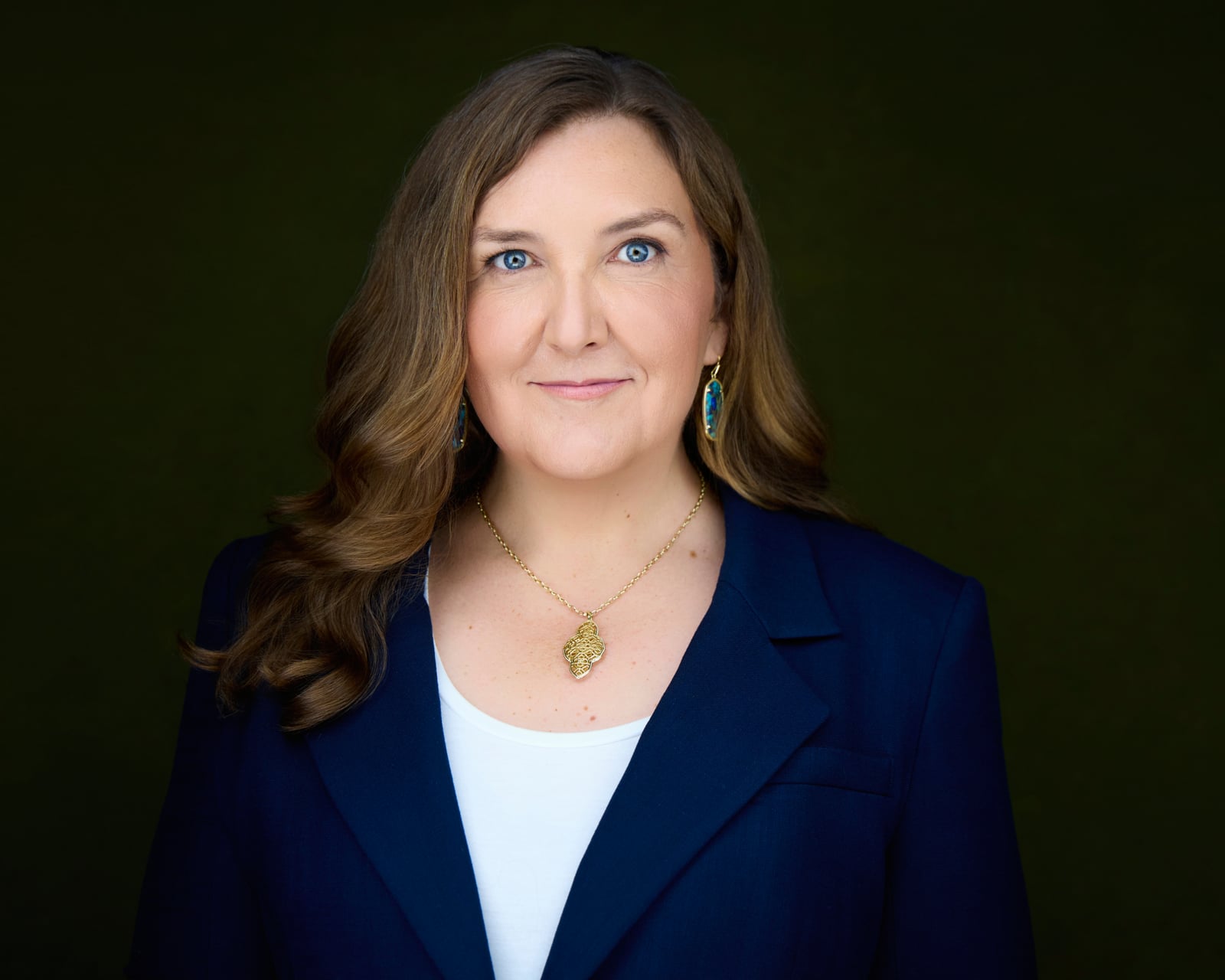 Studio headshot of Keri Waters without glasses, 2026