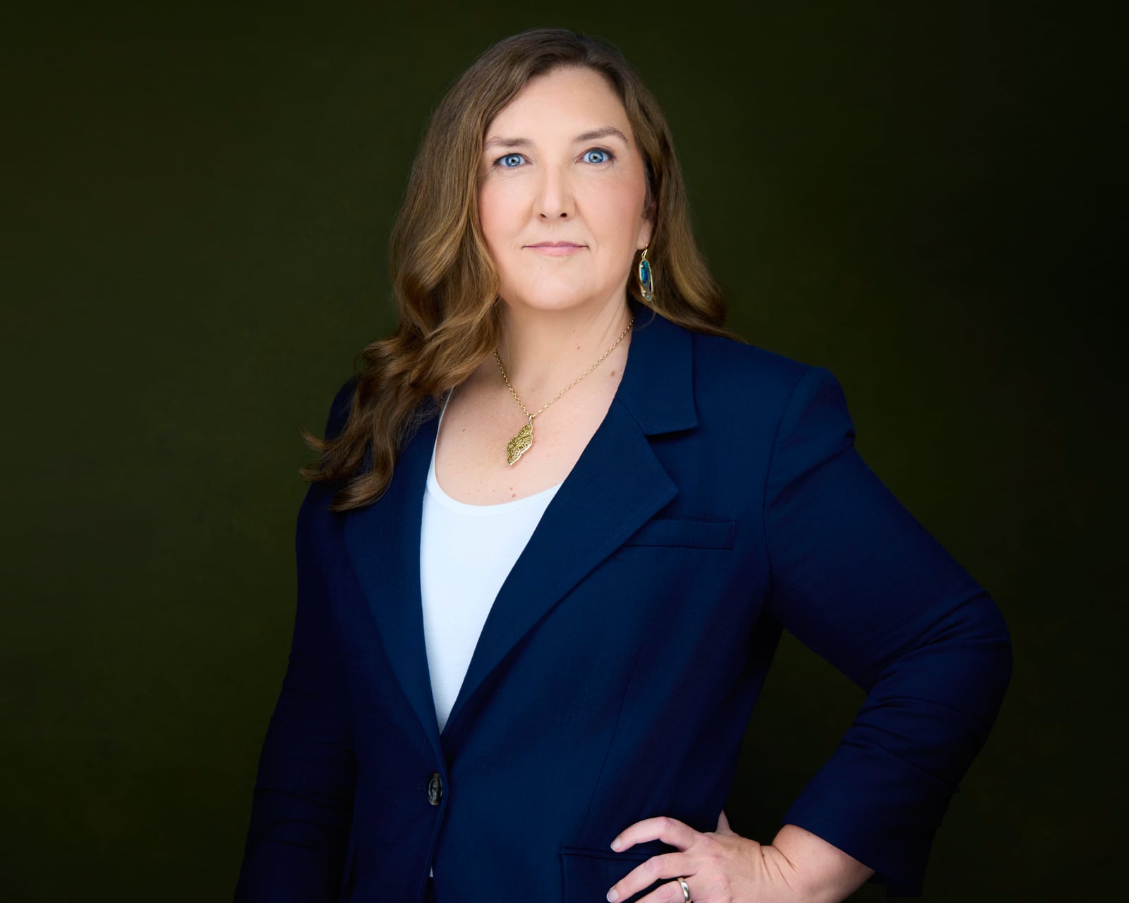 Three-quarter studio portrait of Keri Waters, 2026